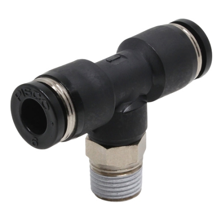 Đầu nối khí nén - khớp nối chữ T Pisco PB6-N3U Đầu nối khí nén - khớp nối chữ T Pisco PB6-N3U